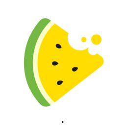 自制吃瓜手帐贴纸教程视频,轻松打造个性手帐小物