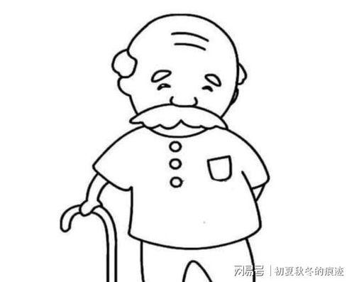 吃瓜老爷爷绘画教程视频,轻松绘制趣味瓜果画教程